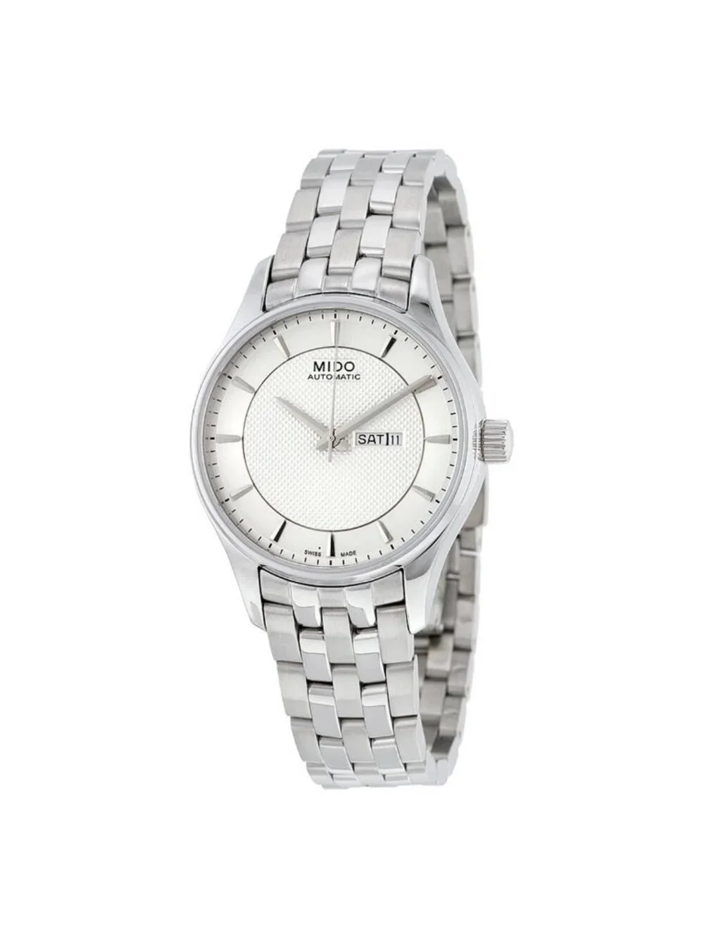 NWT Mido Belluna Automatic Silver Dial Ladies Watch